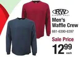 Menards Men's Waffle Crew offer