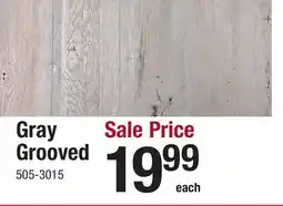 Menards Gray Grooved offer