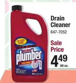 Menards Drain Cleaner offer