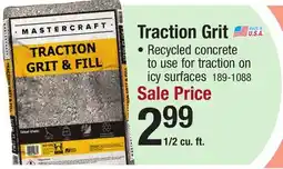 Menards Traction Grit offer