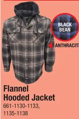 Menards Flannel Hooded Jacket offer