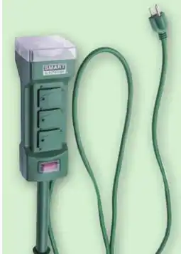 Menards Outdoor Power Stake with Timer offer