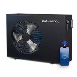Walmart Electric Pool Heat Pump 40000 BTU for 13,000 Gallon Above Ground Pool with WiFi Remote Control 220V offer