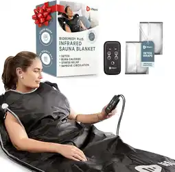 Walmart LifePro Bioremedy Plus Portable Far-Infrared Sauna Blanket for Weight Loss and Detox - Black offer