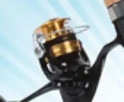 Big 5 C D Shock Spin Reel and Fiberglass Rod Spin Combo offer