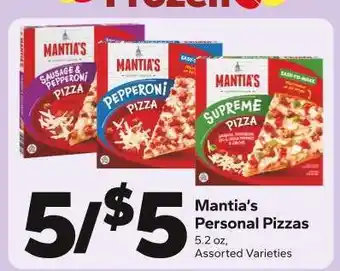 Save a Lot Mantia’s Personal Pizzas offer