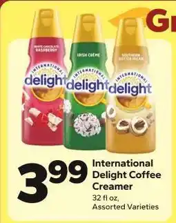 Save a Lot International Delight Coffee Creamer offer