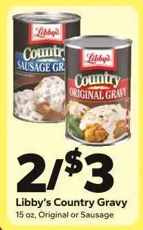 Save a Lot Libby's Country Gravy offer