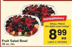 Safeway Fruit Salad Bowl offer