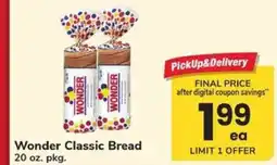 Safeway Wonder Classic Bread offer