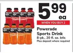 Safeway Powerade Sports Drink offer