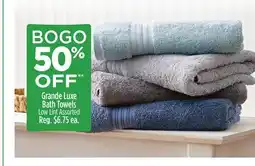 Dollar General Grande Luxe Bath Towels offer