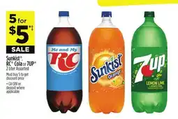 Dollar General Sunkist , RC Cola or 7UP offer