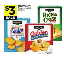 Dollar General Clover Valley Crackers offer