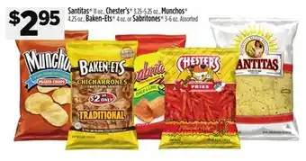 Dollar General Santitas , Chester's , Munchos , Baken-Ets or Sabritones offer