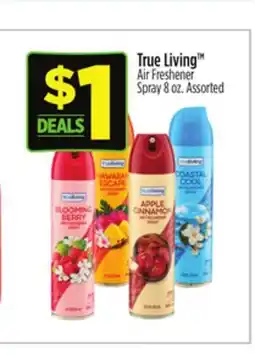 Dollar General True Living Air Freshener Spray offer