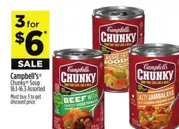 Dollar General Campbell's Chunky Soup offer