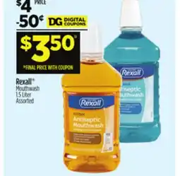 Dollar General Rexall Mouthwash offer