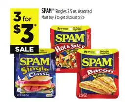 Dollar General SPAM Singles offer