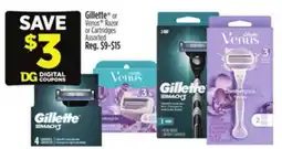 Dollar General Gillette or Venus Razor or Cartridges offer