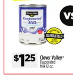 Dollar General Clover Valley Evaporated Milk offer