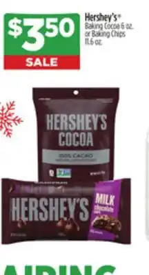 Dollar General Hershey's Baking Cocoa or Baking Chips offer