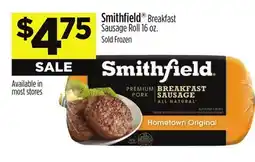 Dollar General Smithfield Breakfast Sausage Roll offer
