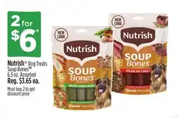 Dollar General Nutrish Dog Treats Soup Bones offer