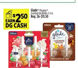 Dollar General Glade PlugIns Scented Oil Refi lls offer