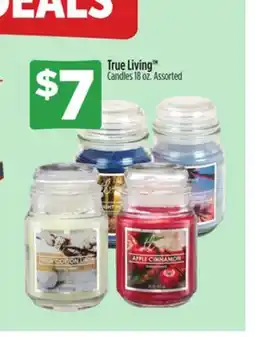 Dollar General True Living TM Candles offer