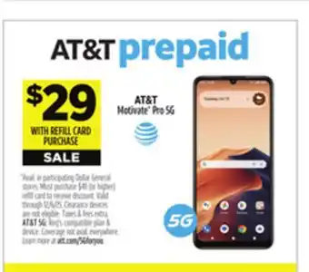 Dollar General AT&T offer
