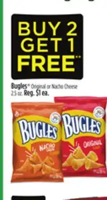 Dollar General Bugles Original or Nacho Cheese offer