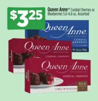 Dollar General Queen Anne Cordial Cherries or Blueberries offer