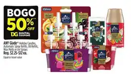 Dollar General ANY Glade Holiday Candles, Automatic Spray Refills, Oil Refills, Wax Melts or Air Sprays offer