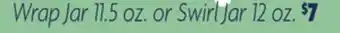 Family Dollar Wrap Jar 11.5 oz. or Swirl Jar 12 oz offer