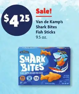 Family Dollar Van de Kamp's Shark Bites Fish Sticks offer