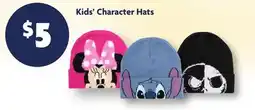 Family Dollar Kids' Character Hats offer