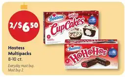 Family Dollar Hostess Multipacks offer