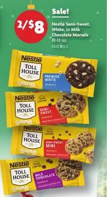 Family Dollar Nestlé Semi-Sweet, White, or Milk Chocolate Morsels offer