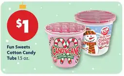 Family Dollar Fun Sweets Cotton Candy Tubs offer