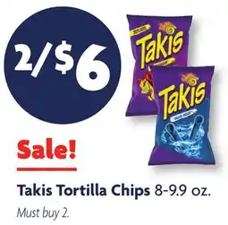 Family Dollar Takis Tortilla Chips offer