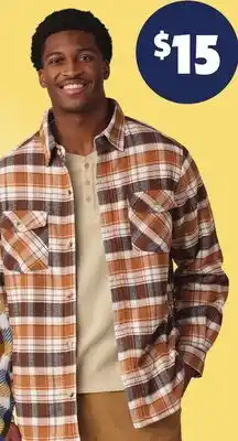 Family Dollar Men's Shackets offer