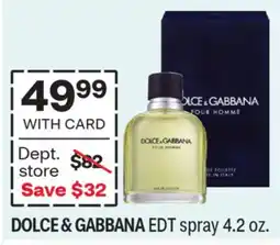 CVS DOLCE & GABBANA EDT spray offer