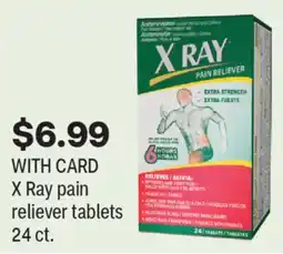 CVS X Ray pain reliever tablets offer