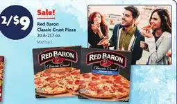 Family Dollar Red Baron Classic Crust Pizza offer