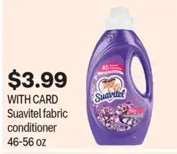 CVS Suavitel fabric conditioner offer