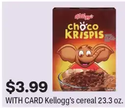 CVS Kellogg's cereal offer