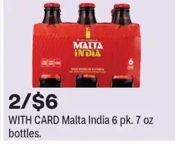 CVS Malta India 6 pk. 7 oz bottles offer