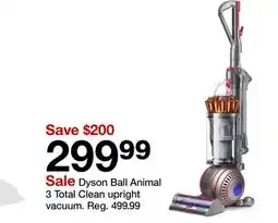 Target Dyson Ball Animal 3 Total Clean upright vacuum offer