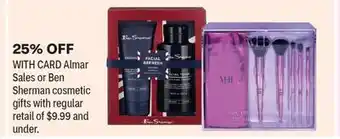 CVS Almar Sales or Ben Sherman cosmetic gifts offer
